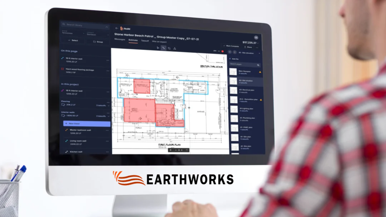 Digital Takeoff Software for Construction | Earthworks Tool
